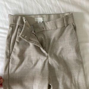 H&M business plaid business pants, Size 2